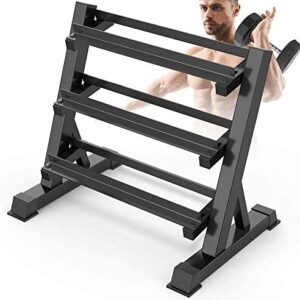 YOLEO Support pour Haltères Repose Haltères Rack de Rangement pour