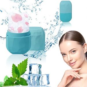 Adisno Rouleau à Glace en Silicone, Rouleau à Glace Pour Le Visage,