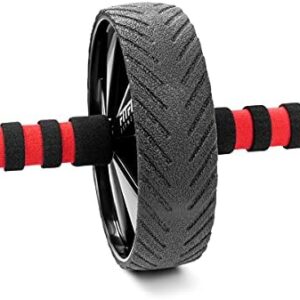 FITFIU Fitness ABWHEEL-180 - Rouleau pour abdominaux avec roue de 15