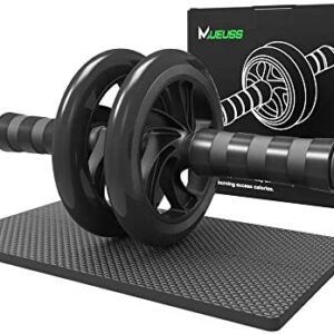 MUEUSS Roue Abdominale - AB Roller Wheel Roue Exercice pour Abdominaux