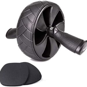 PULLUP & DIP Roue abdominale, Ab Roller avec Poignées ergonomiques et