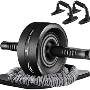 RHINOSPORT AB Trottinette abdominale 6 en 1 avec bande de fitness,