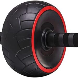 Retoo Rouleau abdominal noir pour homme et femme, entraînement