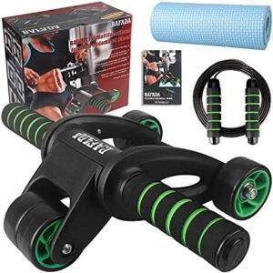 Bafada 3 en 1 Roues AB, AB Roller Wheel, AB Roller-Roue Exercice pour