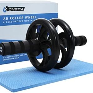 Konsoa Roue abdominale pour exercices de fitness
