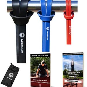 GeroGym Bandes Élastiques Musculation + eBook d'exercices + Programme