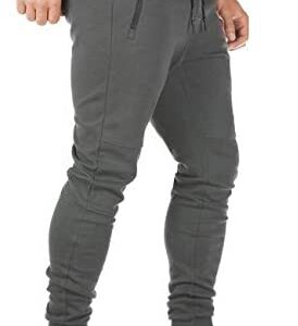 Yageshark Pantalon de Jogging Homme Coton Mode Training Pantalon de