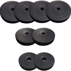 Gorilla Sports Disques Plastiques de 1,25 KG à 15 KG au Choix ou Lots