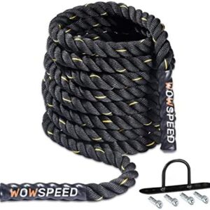 Honganrunli Corde de Bataille Corde d'entrainement Ondulatoire Corde