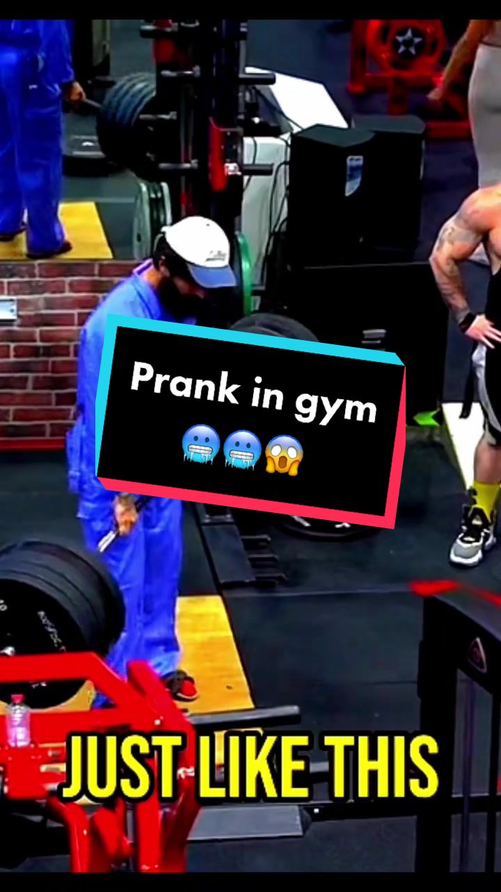 @.fun.gym Prank in gym musculation