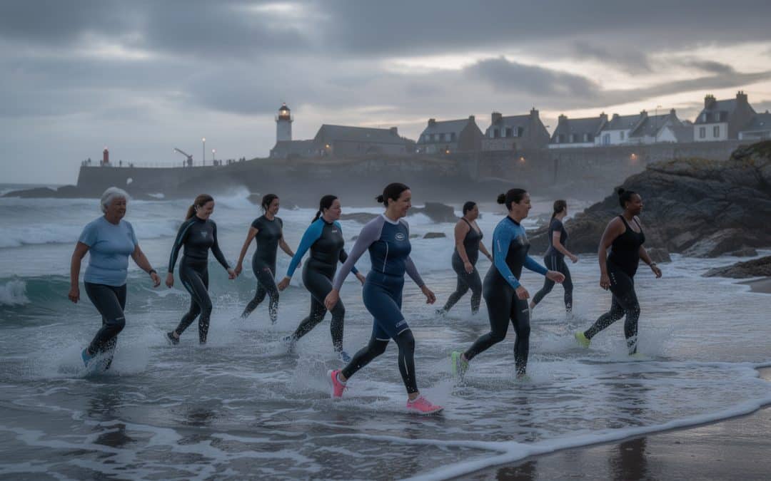 découvrez le longe-côte, cette marche aquatique en pleine expansion, tout en revenant sur les deux décès récents au conquet afin de sensibiliser à la sécurité lors de cette activité.