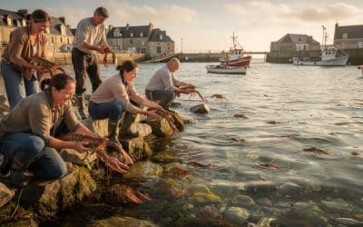 Au Croisic, la libération des femelles homards pour préserver les populations en déclin