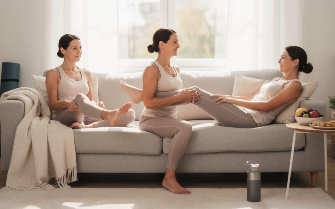 découvrez trois exercices simples à faire depuis votre canapé pour rester actif et en forme sans quitter la maison. facile, rapide et accessible à tous !