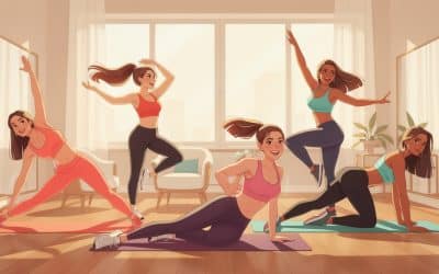 Un ventre plat en s&rsquo;amusant : 6 exercices dynamiques alliant pilates, danse et gainage !