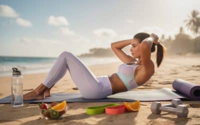Dites adieu aux bourrelets : l&rsquo;exercice allongé à pratiquer même sur la plage pour éliminer efficacement la graisse